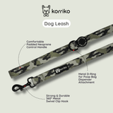 Essential Classic No-Pull Harness Walk Set - Green Camo (3-Piece) (Final Sale)