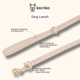 Waterproof Dog Leash - Almond Nude