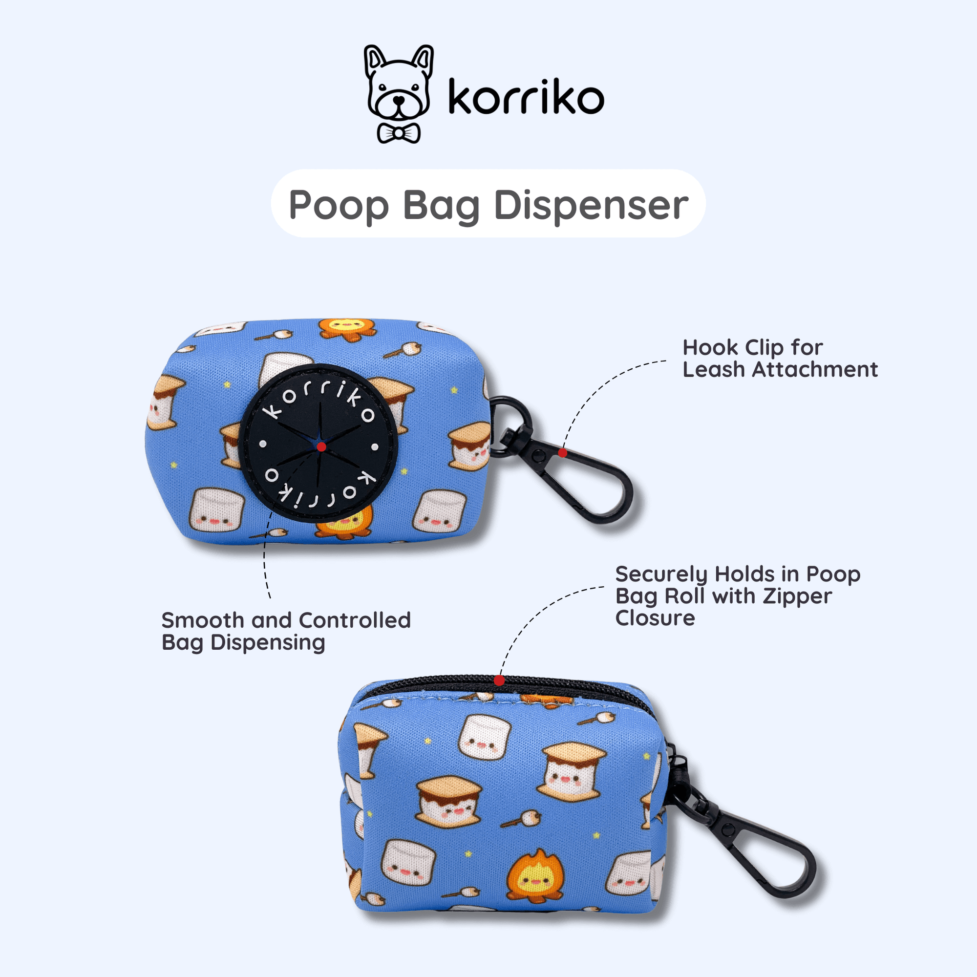 Poop Bag Dispenser - S'mores