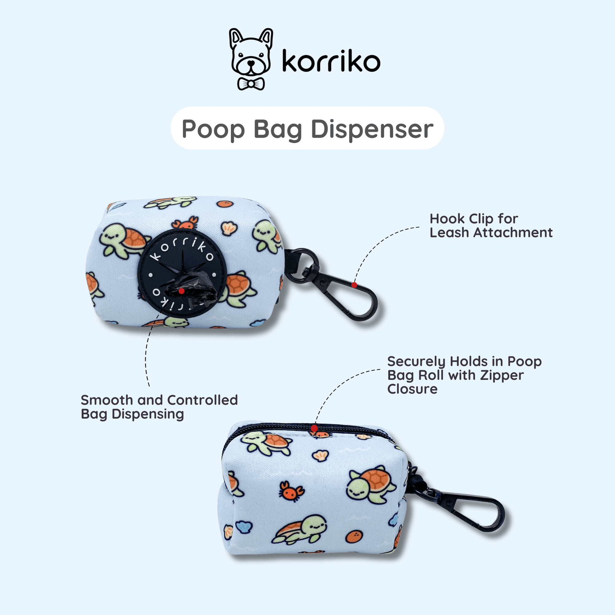 Poop Bag Dispenser - Under The Sea