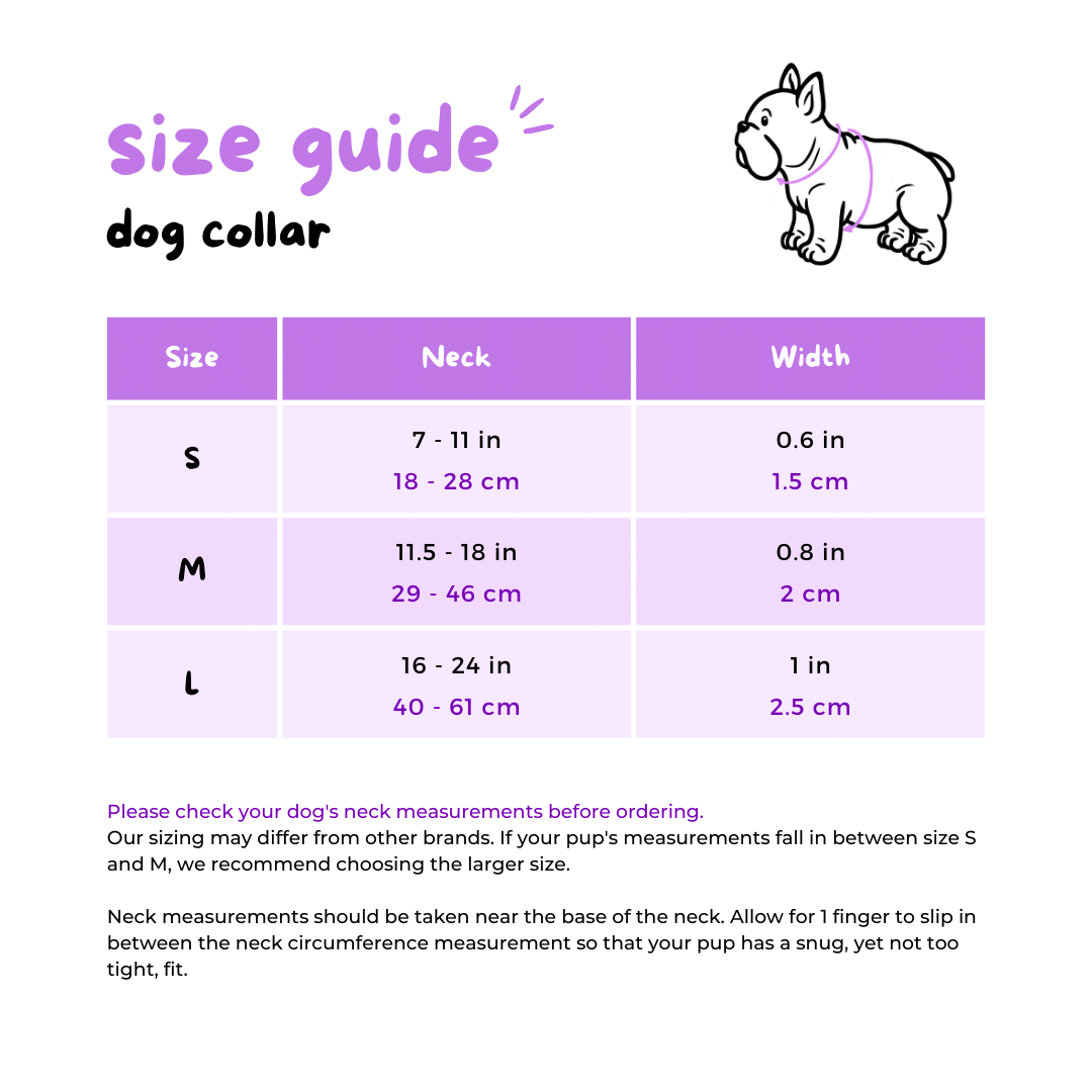 Dog Collar - Spotted (SECONDS - FINAL SALE)