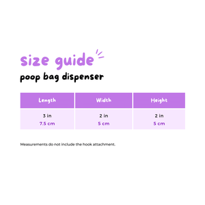 Poop Bag Dispenser - Sushi