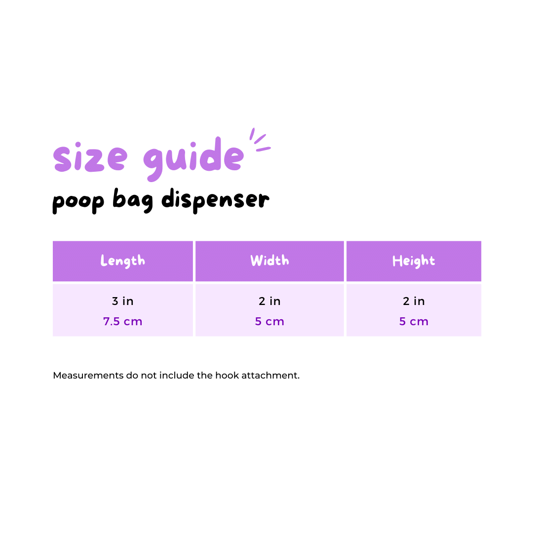Poop Bag Dispenser - Almond Nude (SECONDS - FINAL SALE)