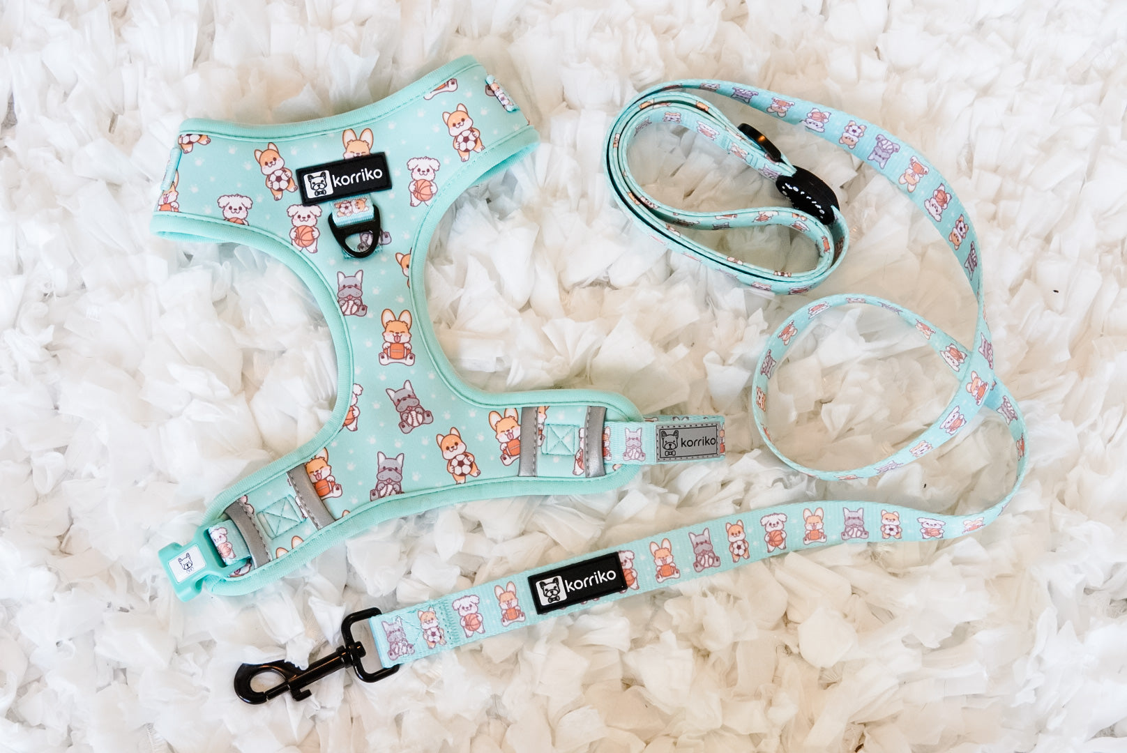 Adjustable Dog Harness - Dream Team (Final Sale)