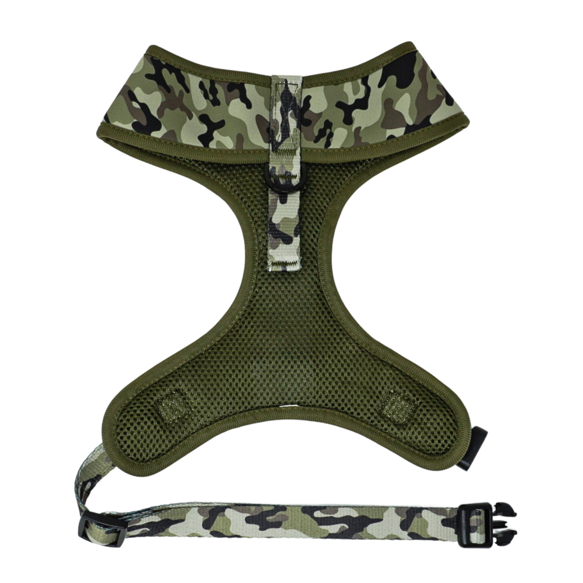 Classic No-Pull Dog Harness - Green Camo