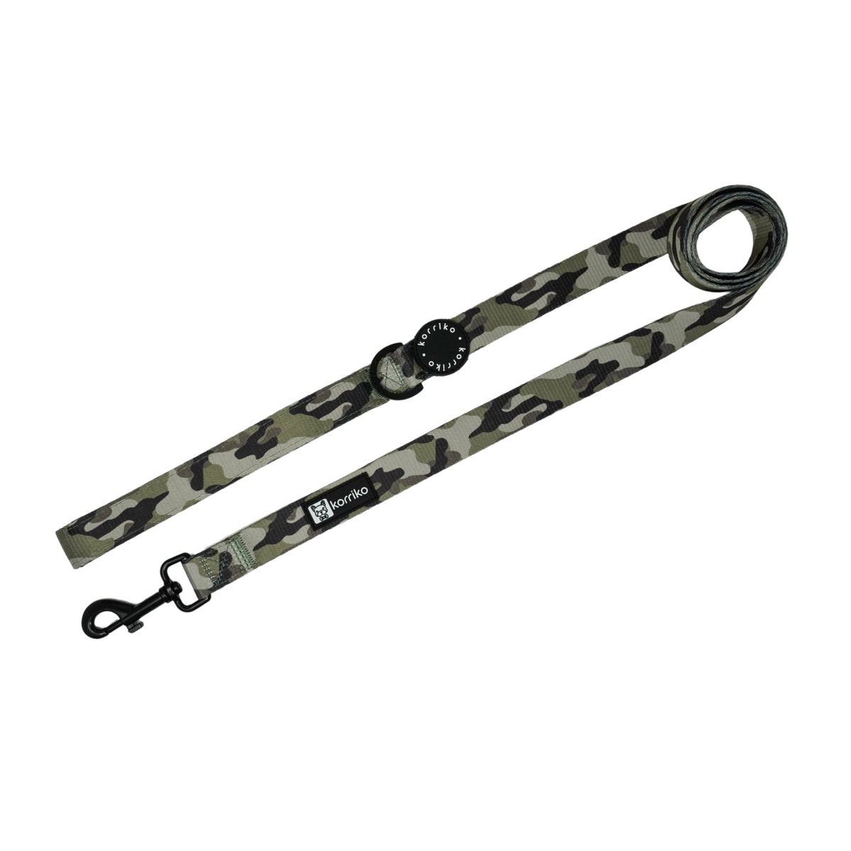 Dog Leash - Green Camo