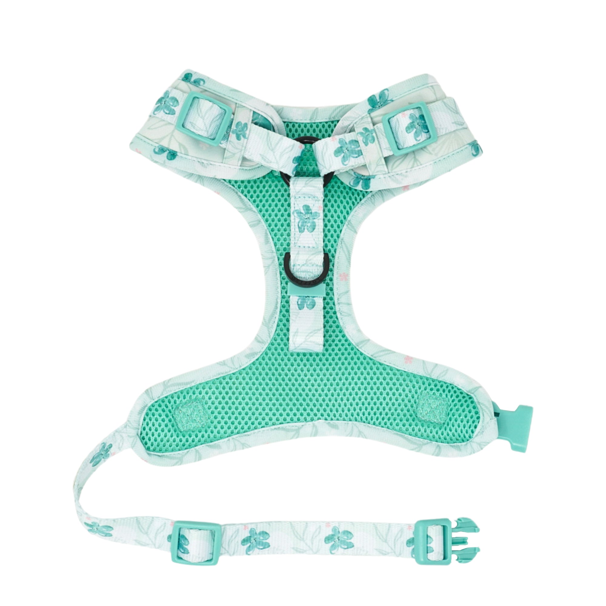 Adjustable Dog Harness - Mint Sakura (Final Sale)